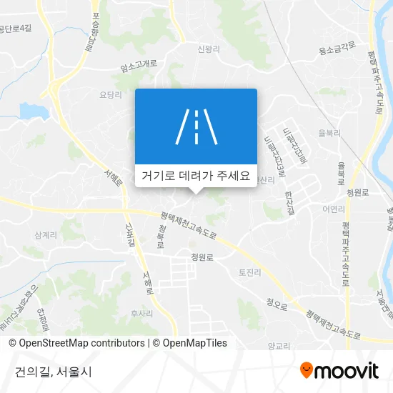 건의길 지도