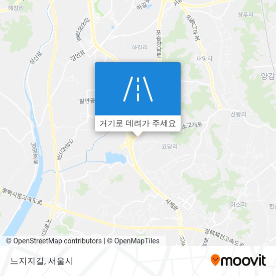 느지지길 지도