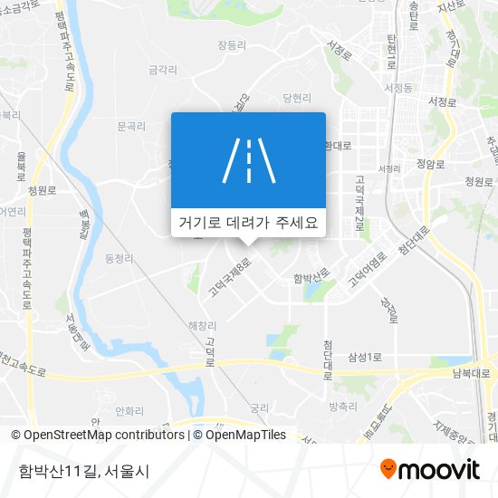 함박산11길 지도