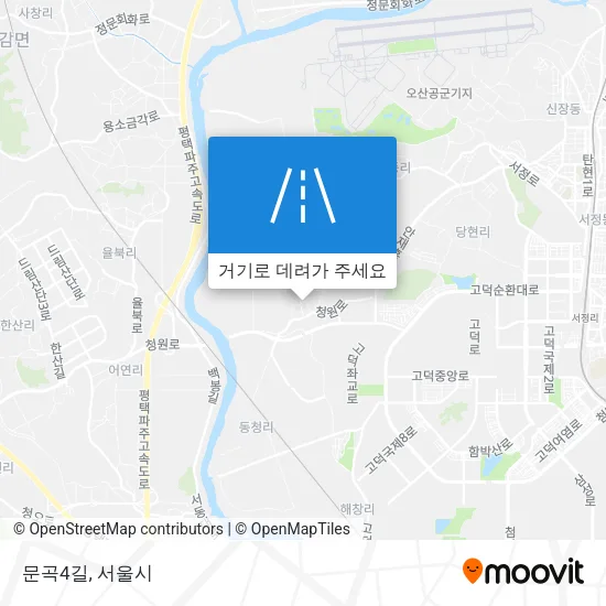 문곡4길 지도