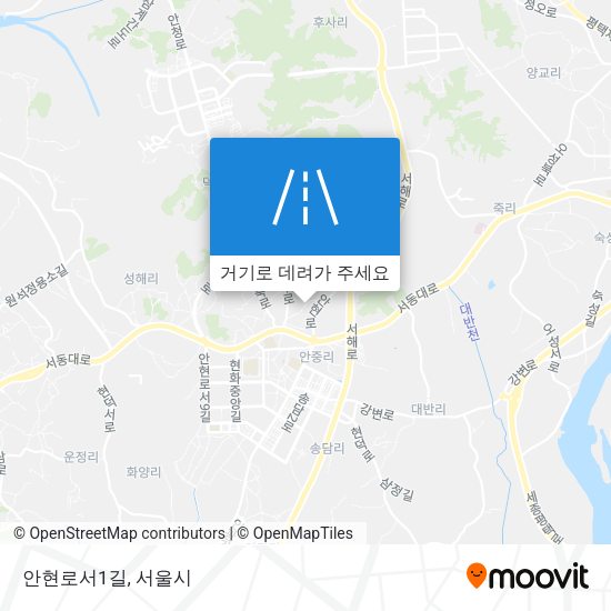 안현로서1길 지도