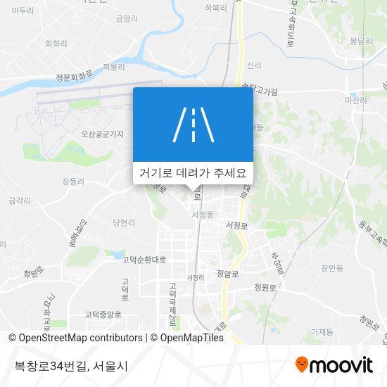 복창로34번길 지도