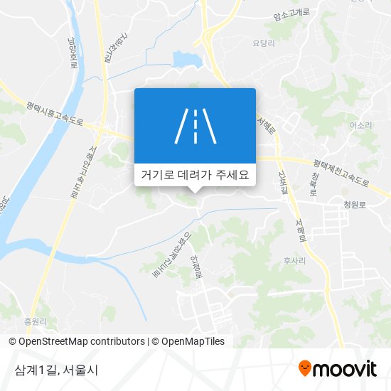 삼계1길 지도