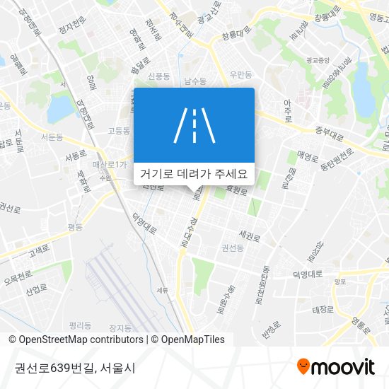 권선로639번길 지도