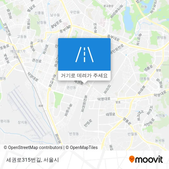 세권로315번길 지도