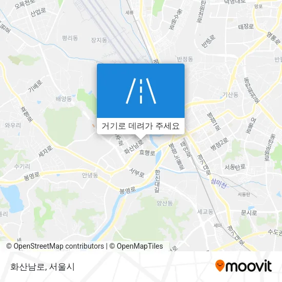 화산남로 지도