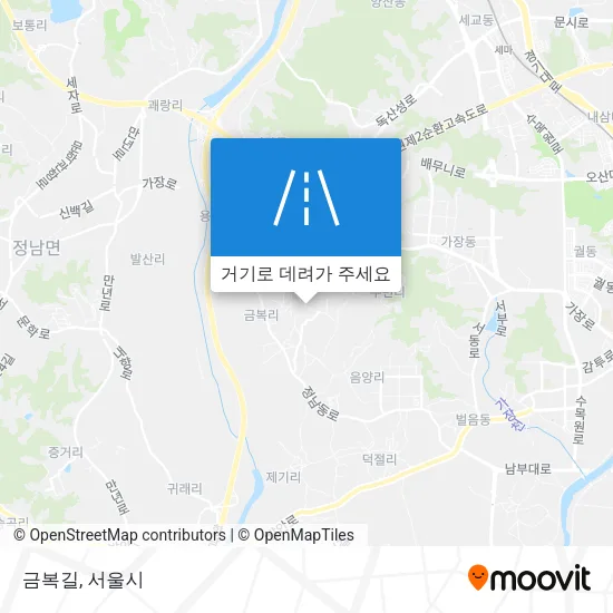 금복길 지도