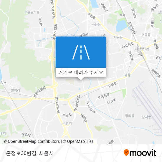 온정로30번길 지도
