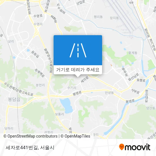 세자로441번길 지도