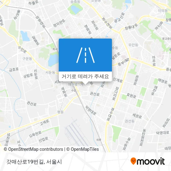 갓매산로19번길 지도