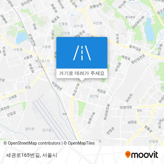 세권로165번길 지도
