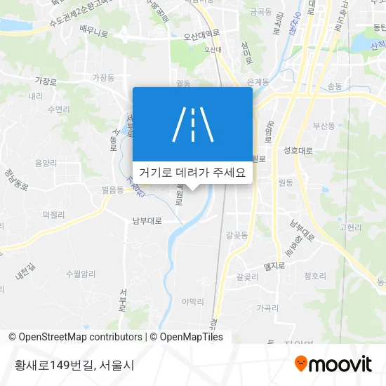 황새로149번길 지도