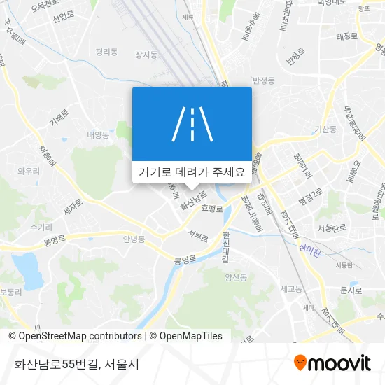 화산남로55번길 지도