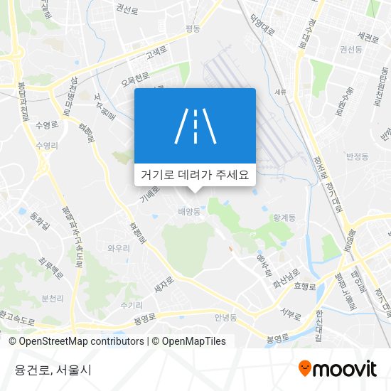 융건로 지도