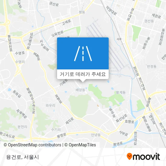융건로 지도