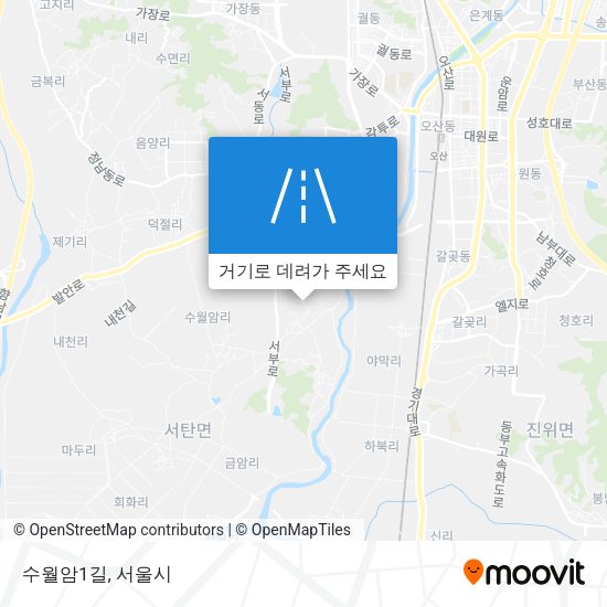 수월암1길 지도