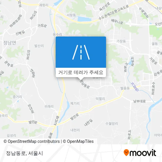 정남동로 지도
