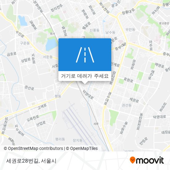 세권로28번길 지도