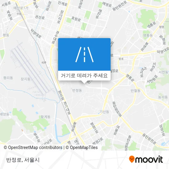 반정로 지도