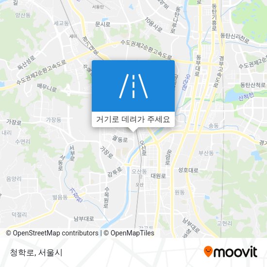 청학로 지도