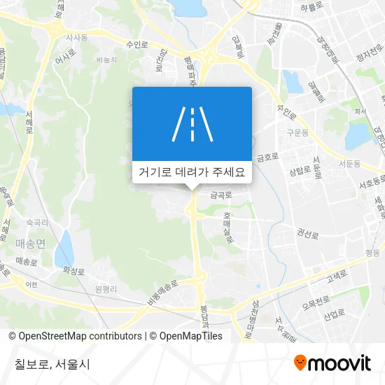 칠보로 지도