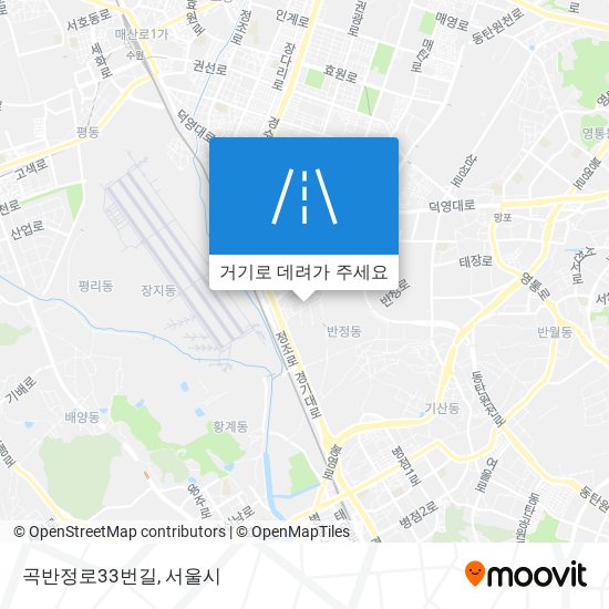 곡반정로33번길 지도