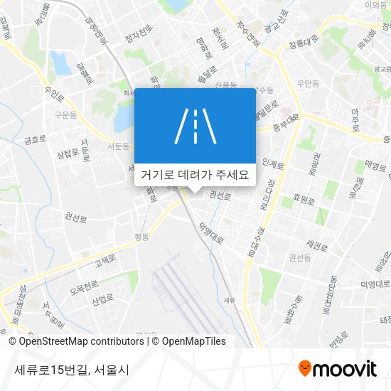 세류로15번길 지도