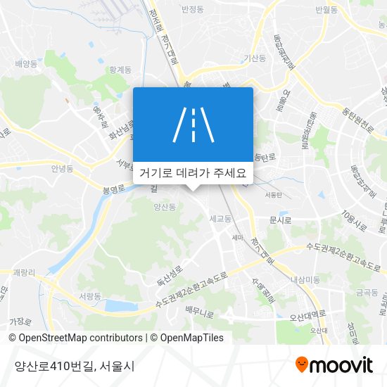 양산로410번길 지도