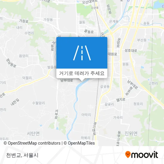 천변교 지도