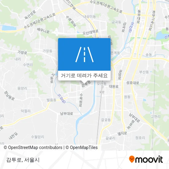 감투로 지도