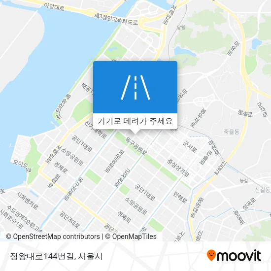 정왕대로144번길 지도