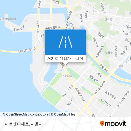 아트센터대로 지도