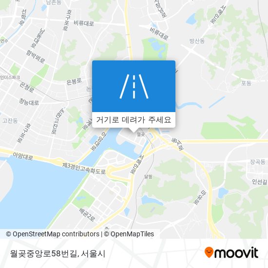 월곶중앙로58번길 지도