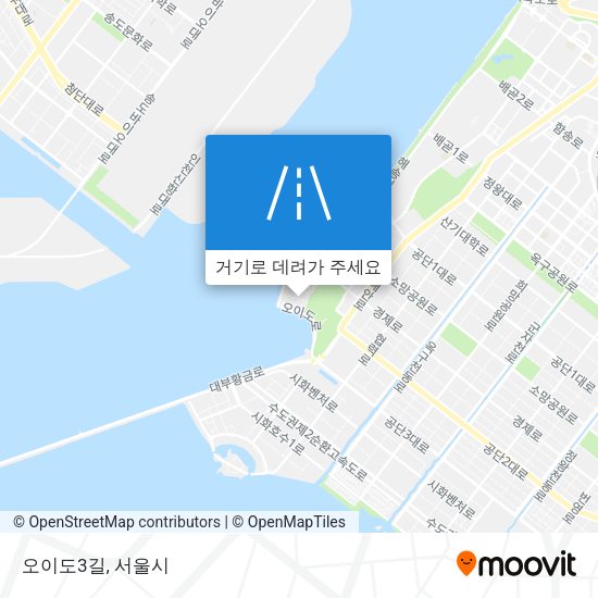 오이도3길 지도