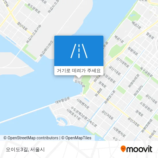오이도3길 지도