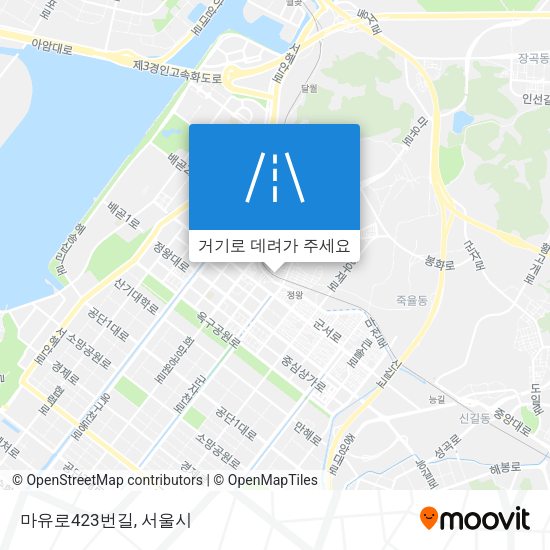 마유로423번길 지도