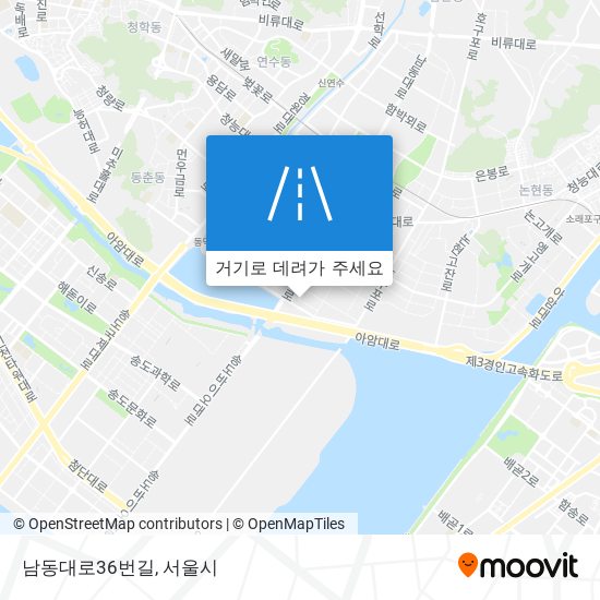 남동대로36번길 지도