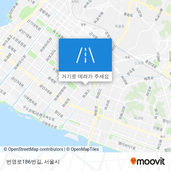 번영로186번길 지도