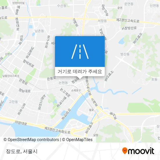 장도로 지도