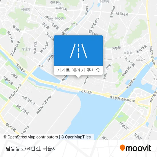 남동동로64번길 지도
