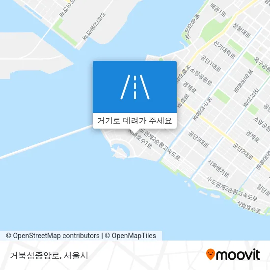 거북섬중앙로 지도