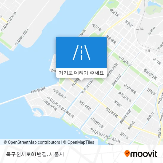 옥구천서로81번길 지도