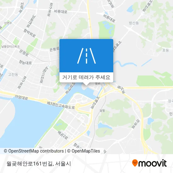 월곶해안로161번길 지도