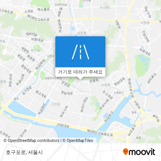 호구포로 지도