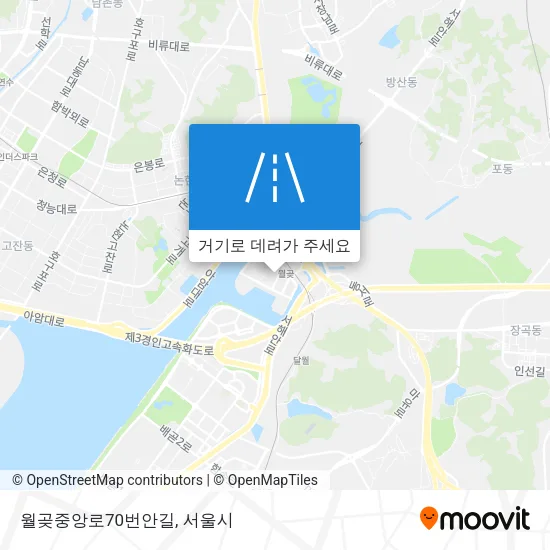 월곶중앙로70번안길 지도
