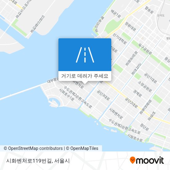 시화벤처로119번길 지도