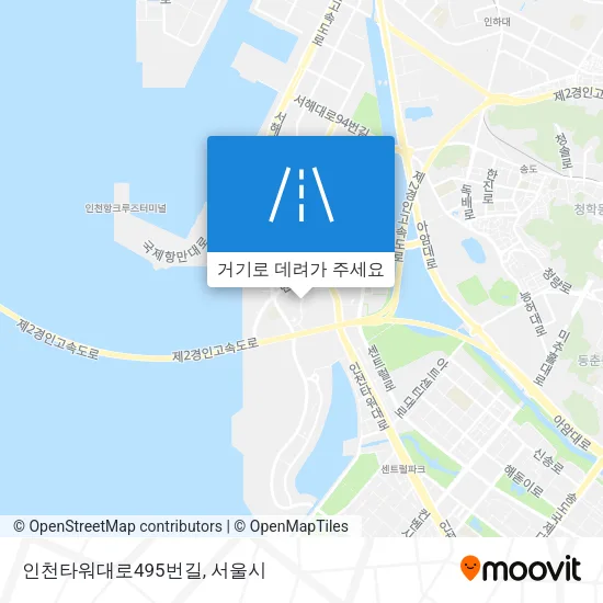 인천타워대로495번길 지도