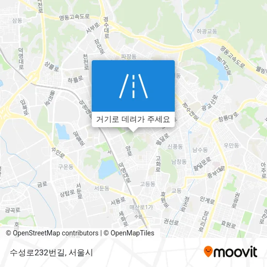 수성로232번길 지도