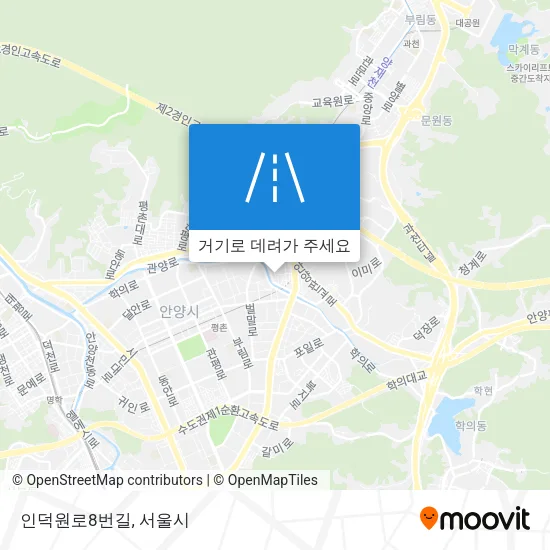 인덕원로8번길 지도