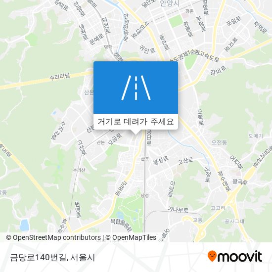 금당로140번길 지도